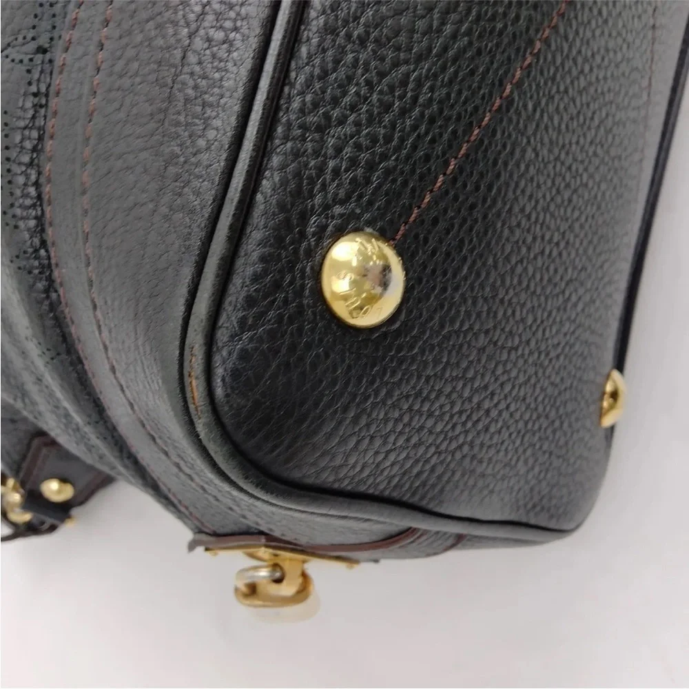 Louis Vuitton Mahina Stellar GM Anthracite Bag